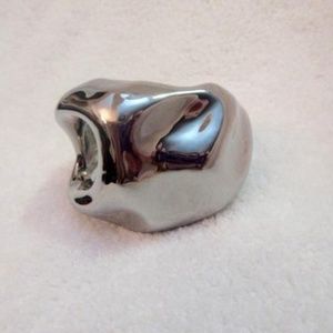 Alexis Bittar Liquid Silver Cuff Bracelet